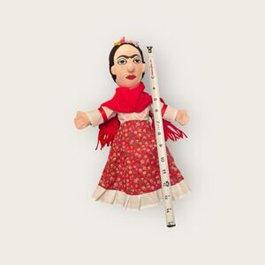 Frida Kahlo Little Thinkers Doll By Unemployed Philosophers Guild 14" Plush